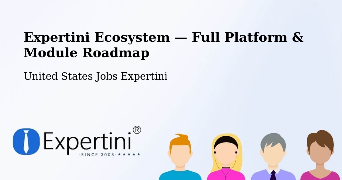 Expertini Ecosystem — Full Platform & Module Roadmap – Damascus