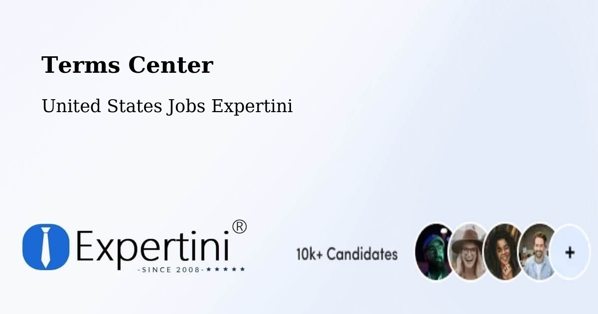 Terms of Service – Damascus - United States Jobs Expertini